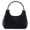 Gucci Vintage Bamboo Handle Bag Suede