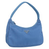 Secondhand Prada Hobo Tessuto Blue Nylon Bags