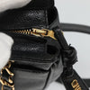 Chanel Vintage Stitched CC Shoulder Bag Caviar
