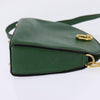 Secondhand Celine Shoulder Bag Green Leather Bags