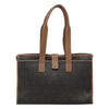 Christian Dior Vintage Honeycomb Tote Bag Canvas and Leather