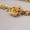 Secondhand Chanel Vintage Turnlock Reissue Chain Necklace