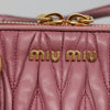 Secondhand Miu Miu Madras Bowler Bag Matelasse