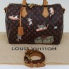 Louis Vuitton Speedy Bandouliere Bag Limited Edition Grace Coddington Catogram Canvas