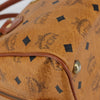 Secondhand MCM Visetos logogramme Handbag Canvas and