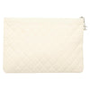 Chanel Coco Cuba Pouch Printed Quilted Canvas