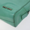 Miu Miu Zip Shoulder Bag Patent leather