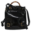 Gucci Vintage Bamboo Backpack Patent