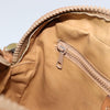 Celine Vintage Macadam Shoulder Bag Canvas and Leather