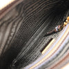 Secondhand Prada Logo Double Zip Crossbody Bag