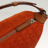 Celine C Macadam Handbag Suede