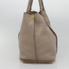 Secondhand Chloe Vick Tote Beige Leather Accessories