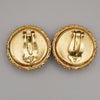 Secondhand Chanel Vintage CC Logo Round Clip-on Earrings