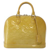 Louis Vuitton Alma Handbag Monogram Vernis