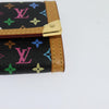 Secondhand Louis Vuitton Porte-Monnaie Plat Coin Purse Monogram Multicolor