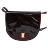 Salvatore Ferragamo Vala Shoulder Bag Patent Leather