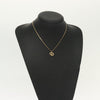 Secondhand Christian Dior CD Pendant Necklace Gold-plated