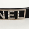 Chanel Logo Belt Leather