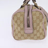 Secondhand Gucci Vintage Web Boston Bag GG
