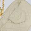 Chanel Vintage Front Pocket Camera Bag Quilted Lambskin
