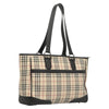 Secondhand Burberry Nova Check Tote Canvas and
