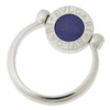 Secondhand Bvlgari Bvlgari Bvlgari Flip Ring 18K White Gold with Diamonds and Onyx