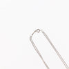 Tiffany & Co. Infinity Double Chain Pendant Necklace Silver
