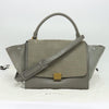 Secondhand Celine Trapeze Bag Gray Suede Bags