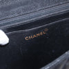 Secondhand Chanel Vintage Classic Single Flap Bag Quilted Caviar