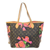 Louis Vuitton Neverfull Tote Limited Edition Monogram Roses