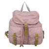 Secondhand Prada Vela Double Front Pocket Backpack Tessuto with Saffiano