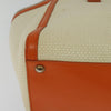 Salvatore Ferragamo Gancini Tote Canvas and Leather