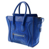 Secondhand Celine Luggage Bag Blue Suede Bags