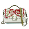 Secondhand Fendi Double Baguette Embroidered Studded