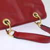 Secondhand Celine Handbag Red Leather Bags