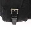 Prada Vela Double Front Pocket Backpack Tessuto with Saffiano Leather