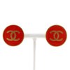 Secondhand Chanel Vintage CC Round Clip-On Earrings