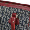 Christian Dior Vintage Trotter Zip Tote Diorissimo Canvas