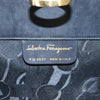 Salvatore Ferragamo Vintage Gancini Chain Shoulder Bag Leather