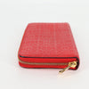 Secondhand Loewe Anagram Wallet Red Leather Accessories