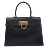 Secondhand Salvatore Ferragamo Gancini Convertible Top Handle Bag