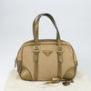 Prada Bowler Bag Canvas with Leather
