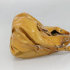 Secondhand Bvlgari Chandra Hobo Yellow Patent Leather Bags