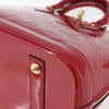 Louis Vuitton Alma Handbag Monogram Vernis