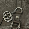 Gucci Britt Convertible Dome Satchel Leather