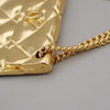 Secondhand Chanel Vintage Medallion Flap Bag Brooch