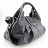 Secondhand Bvlgari Chandra Hobo Black Leather Bags