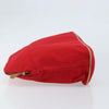 Secondhand Hermes Bolide Pouch Red Canvas Accessories