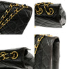 Chanel Vintage Classic Single Flap Bag Quilted Lambskin