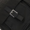 Fendi Vintage Double Buckle Flap Shoulder Bag Nylon